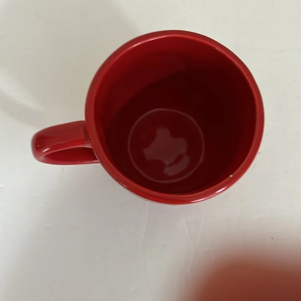 Hallmark Red Disney Minnie and Mickey Mouse Mug